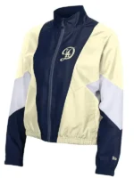 Side profile of the New Era Leisure City Connect Windbreaker.