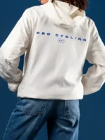 Rear perspective of the Red Bull BORA Hansgrohe Lifestyle Jacket.