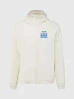 Lifestyle shot of the Red Bull BORA Hansgrohe Lifestyle Jacket.