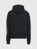 Rhude Yacht Club Hoodie Black Back View