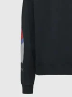 Rhude Yacht Club Hoodie Black Close View