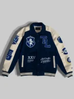 Team Liquid 2025 Letterman jacket view look showing full design, clean fit, and varsity styling