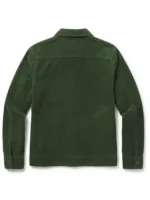The Great Divide 2026 Green Jacket back view showing rear shape, clean finish, and smooth fit