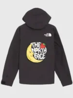 The North Face x Sky High Farm Rain Jacket back look showing rear structure, shape, and finish