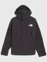 The North Face x Sky High Farm Rain Jacket front look showing full design, fit, and clean style