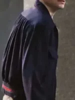 Timothée Chalamet Marty Supreme Cotton Jacket close-up view showing texture and stitching details