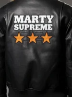Womens Marty Supreme Bomber Jacket back design showing rear panel stitching and construction detail