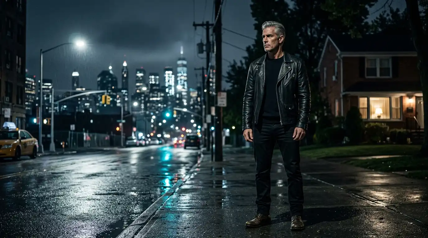 Angelo Doyle jackets and outfits from Memory of a Killer including black jacket, black leather jacket, blazer and Angelo Doyle jacket at TVJackets