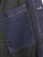 View of the internal pocket and soft mesh viscose lining of the Triumph Jax jacket.