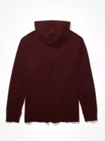 AE Long-Sleeve Hoodie T-Shirt back look showing rear design, hood, and long-sleeve shape