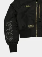ALPHA X NEW ERA L-2B CROPPED BOMBER JACKET LOOK