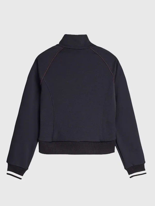 Adidas x Wales Bonner x Y-3 Black Track Jacket Back View