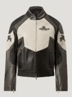 Belstaff x Represent Race Jacket view look showing racing style, jacket shape, and clean fit