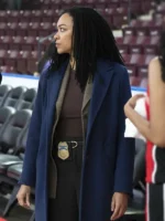 Boston Blue Lena Silver Blue Wool Coat outfit look