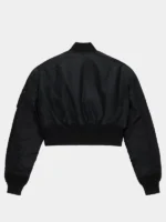 CROPPED MA-1 FLIGHT JACKET WOMENS BACK DESIGN