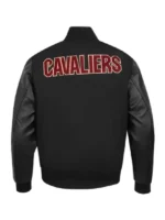 Cleveland Cavaliers Classic Varsity Jacket back look showing rear styling and clean varsity finish