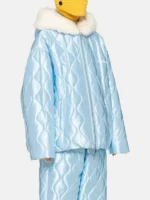 Drake ICEMAN Puffer Jacket side look showing full side styling, padded shape, and clean finish