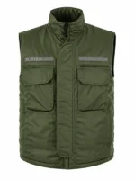 Evil Chris Redfield Green Tactical Vest view look showing green tactical shape, pockets, and clean fit