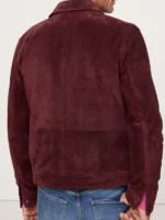 Jared Shoemaker Suede Trucker Jacket Back View