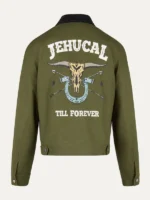 Jehucal Sheriff’s Green Jacket back view