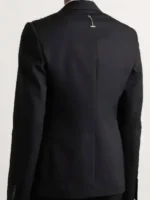 John Legend Crystal Embellished Blazer back view showing rear crystal details and structured blazer fit