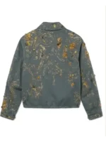 John Legend Grey Embellished Jacket back view showing rear structure, sleeve shape, and grey jacket fit