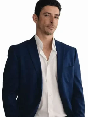 M.I.A. 2026 Alberto Guerra Blue Blazer front view