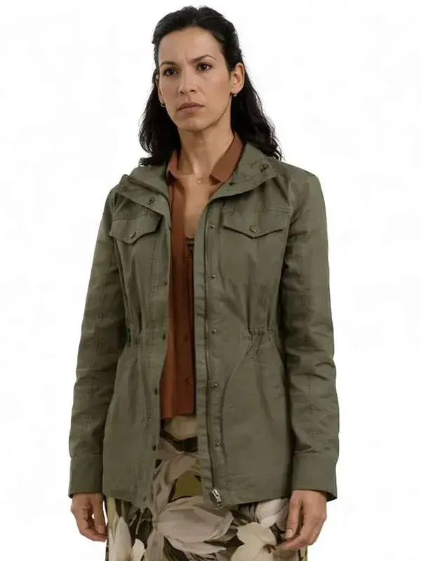 M.I.A. 2026 Danay Garcia Green Jacket front view