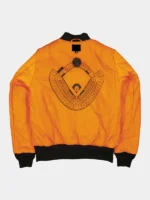 NY METS X ALPHA X NEW ERA MA-1 BOMBER JACKET REVERSIBLE VIEW