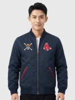One Piece Red Sox Jacket Front View