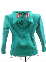 Pokemon Bulbasaur Hoodie back view showing rear shape, hood structure, and smooth finish