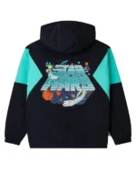 Star Wars Throwback Boba Anorak Jacket back view showing rear shape and clean finish
