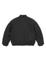 Supreme Cordura Twill Utility Jacket black back view showing rear shape and clean finish