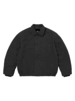 Supreme Cordura Twill Utility Jacket black front look showing sharp fit and utility design