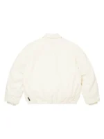 Supreme Cordura Twill Utility Jacket white back view showing rear shape and smooth finish