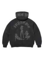 Supreme The Great China Wall Work Jacket black back view showing rear shape and clean finish