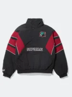 Supreme x SALEM Black and Red Pullover Jacket