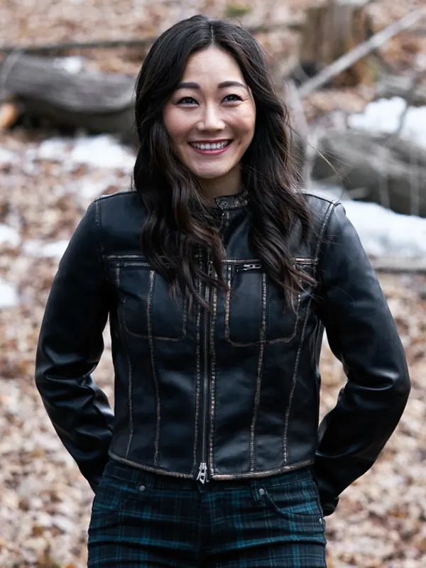 The Boys S05 Kimiko Miyashiro Black Jacket front view
