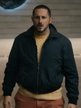 The Boys S05 Tomer Capone Blue Jacket front view