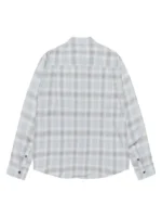 The Voice 2026 Adam Levine Plaid Down Shirt Back View