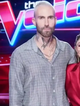 The Voice S27 Adam Levine Check Shirt View