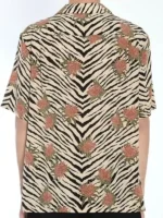 The Voice S27 Adam Levine Rose Print Shirt Back View