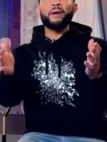 The Voice S27 John Legend Black Hoodie Close-Up
