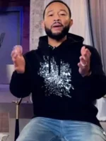The Voice S27 John Legend Black Hoodie Front View