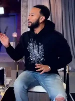The Voice S27 John Legend Black Hoodie Side View