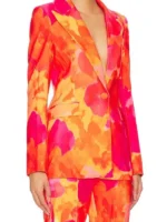 The Voice S27 Kaiya Hamilton Jacket side view showing profile shape and smooth fit