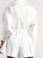 The Voice S27 Kelsea Ballerini White Romper Back View