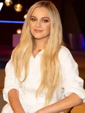 The Voice S27 Kelsea Ballerini White Romper View
