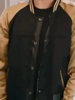 The Voice S27 Michael Bublé Varsity Jacket style look showing full shape and sporty fit