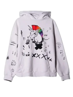 The Voice S27 Team Adam Hoodie back view showing rear shape, hood structure, and clean finish
